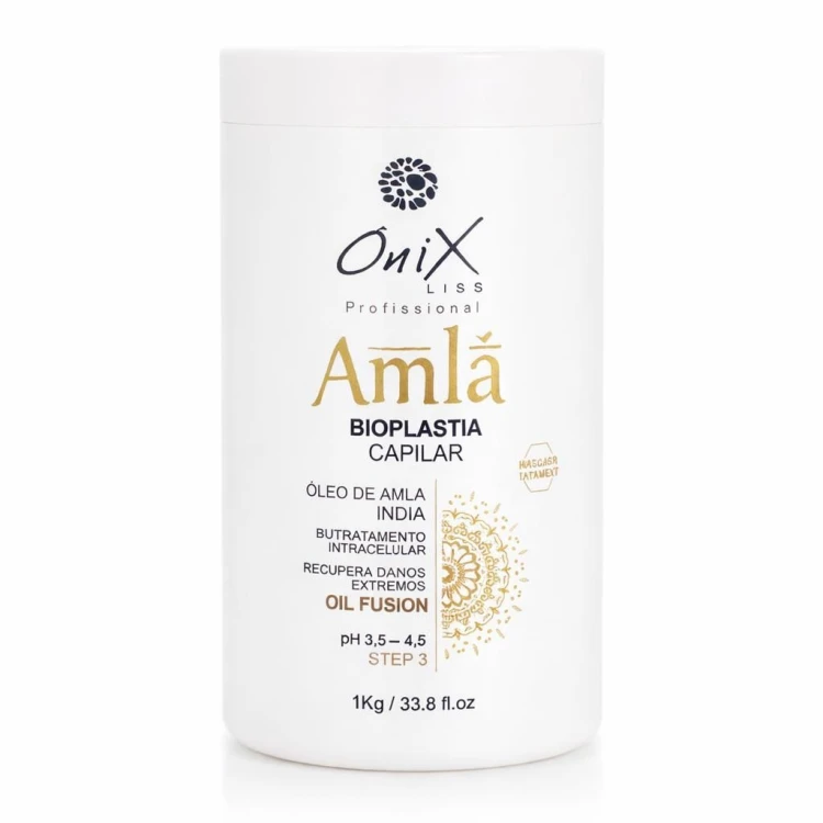 Onix - Amla Bioplastia Capilar - Step 3 Olejek Finalizujący Bioplastia Włosów Fusion z Olejem Amla