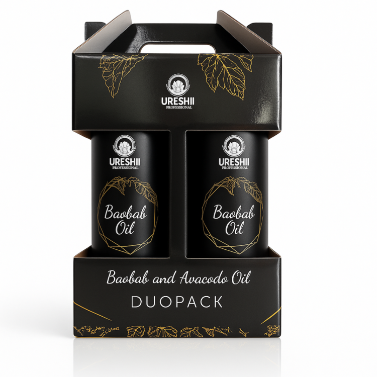 Ureshii baobab supreme regenerujacy duo pack z pompkami 2x1000ml