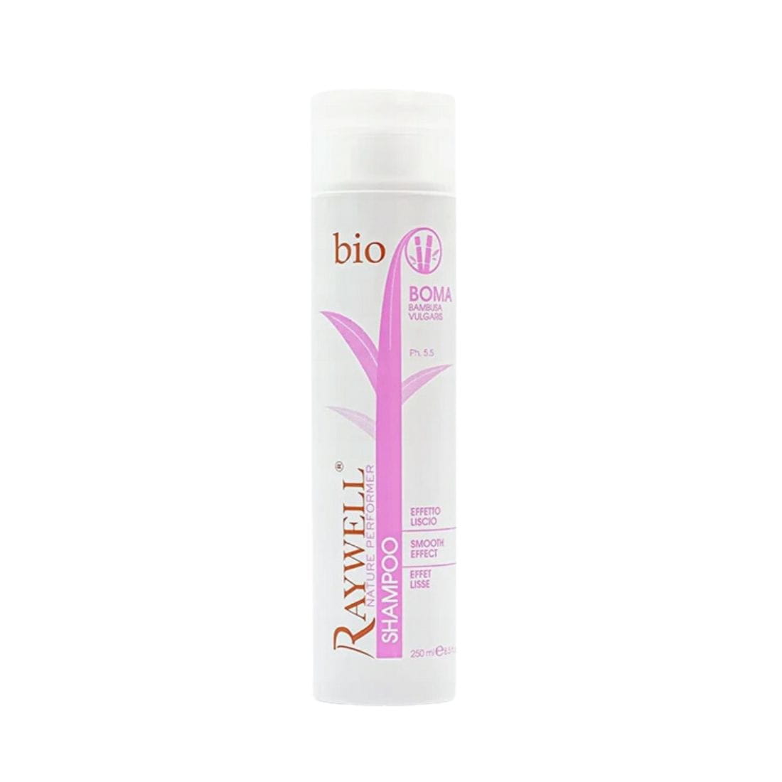 Raywell - Bio Boma - Szampon Wygładzający do Włosów Puszących Się z Olejkiem Arganowym i Proteinami Ryżu - 250ml