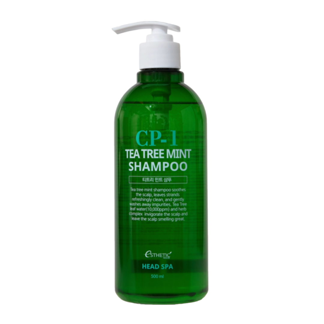 Esthetic House - Cp-1 Tea Tree Mint - Szampon Łagodząco-Oczyszczający z Wodą z Drzewa Herbacianego i Miętą - 500ml