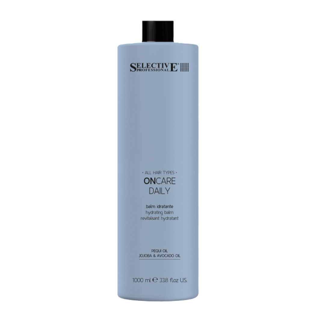 Selective Professional - Oncare Daily Hydration - Nawilżający Balsam do Włosów Suchych z Gliceryną i Olejem z Nasion Róży - 1000ml