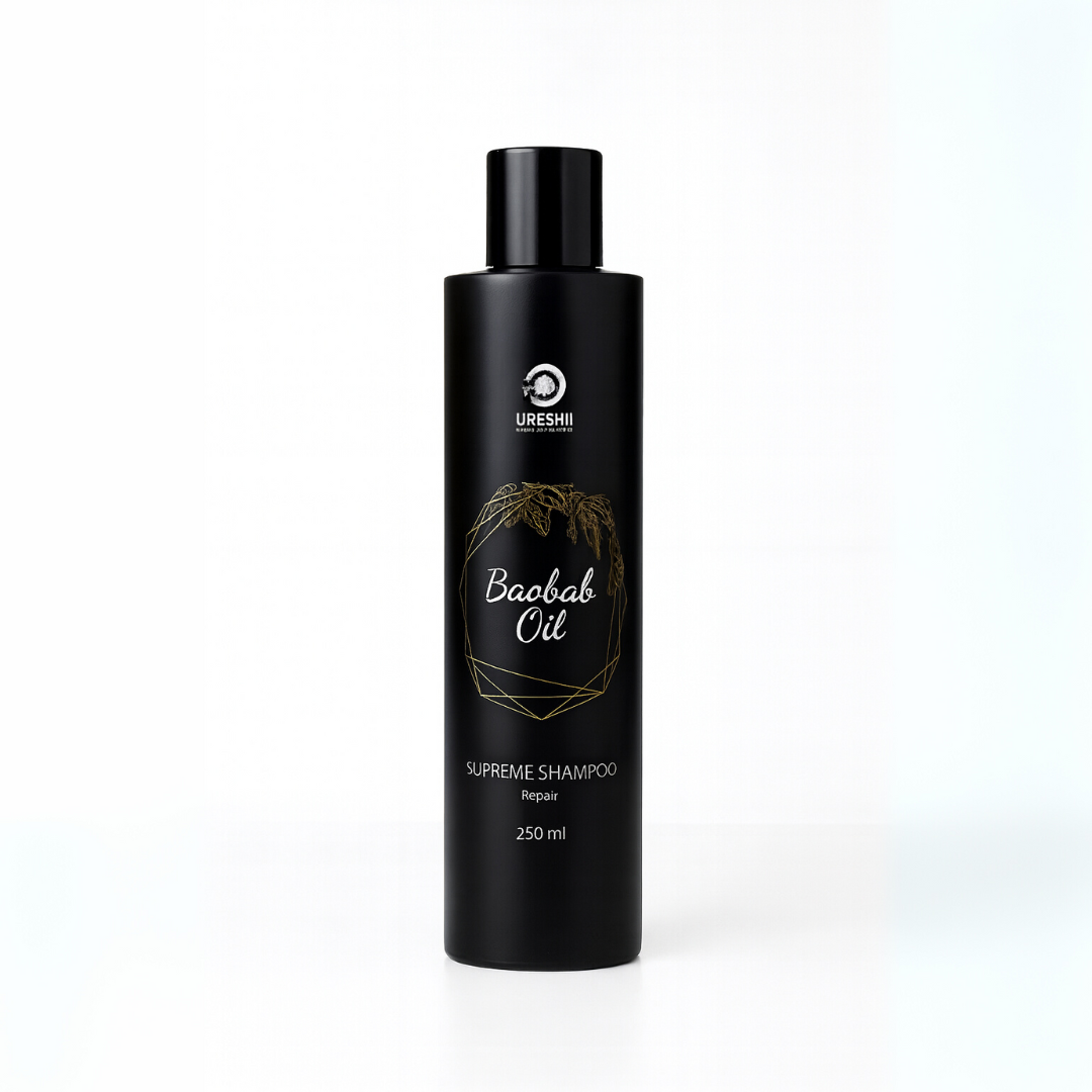 Ureshii - Baobab Supreme - Szampon Regenerujący z Olejkiem Baobab - 250ml