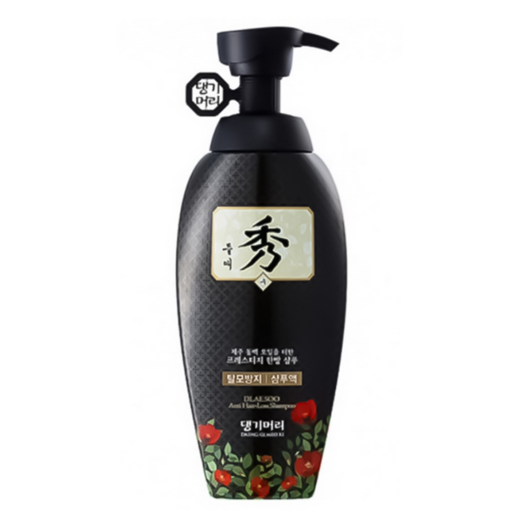Daeng Gi Meo Ri - Dlae Soo - Szampon Ziołowy Przeciw Wypadaniu Włosów z Olejkiem Kameliowym z Jeju i Ekstraktem z Żeń-Szenia - 400ml
