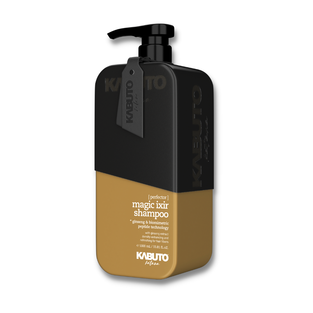 Kabuto Katana - Magic Ixir - Szampon Rewitalizująco-Odżywczy z Biomimetycznymi Peptydami - 1000ml