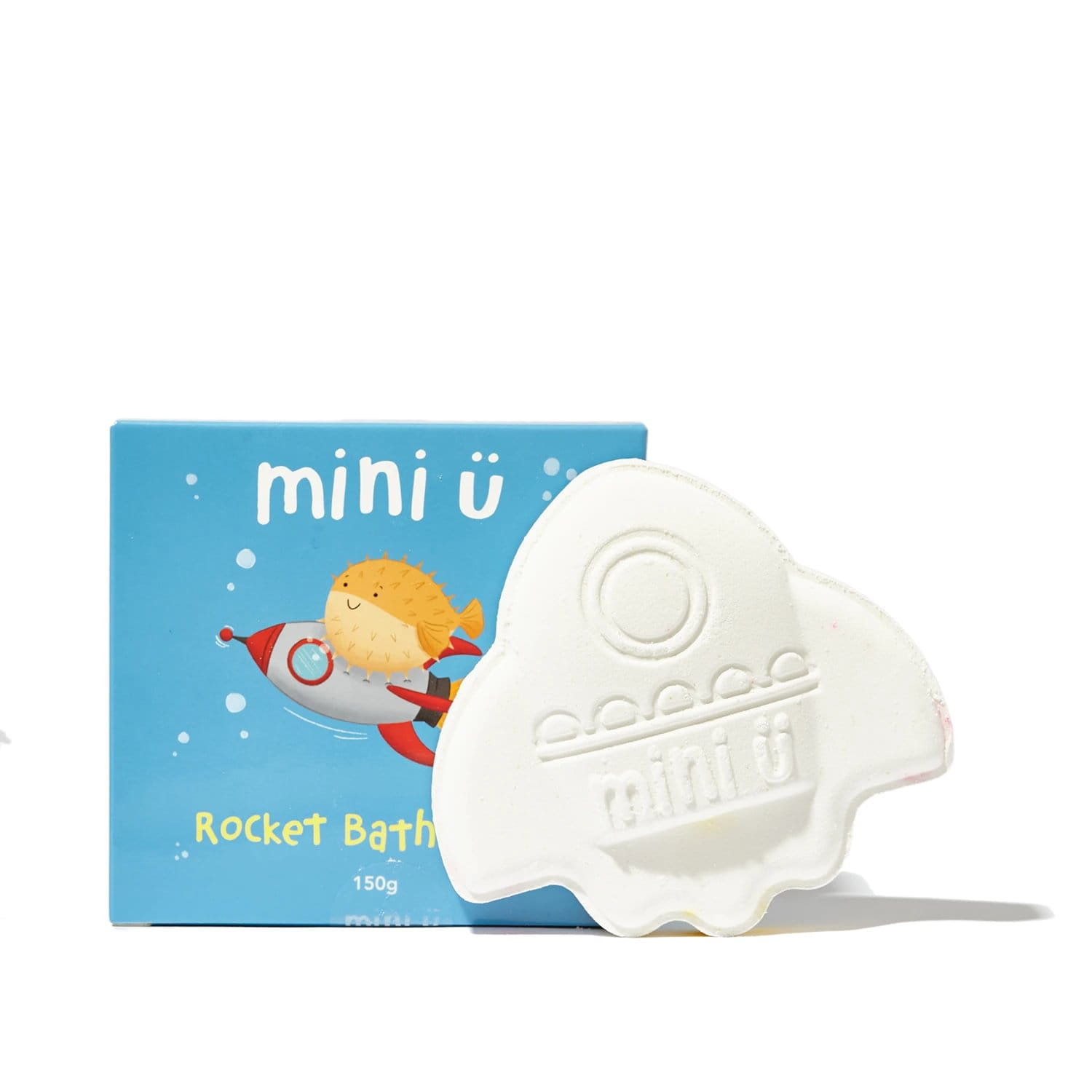 Mini-U - Bath Time - Kula do Kąpieli Rakieta z Masłem Shea dla Dzieci - 150g