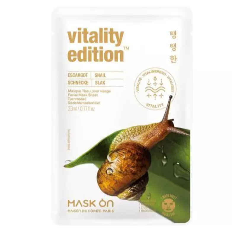 Maska mask on snail vitality edition 23ml