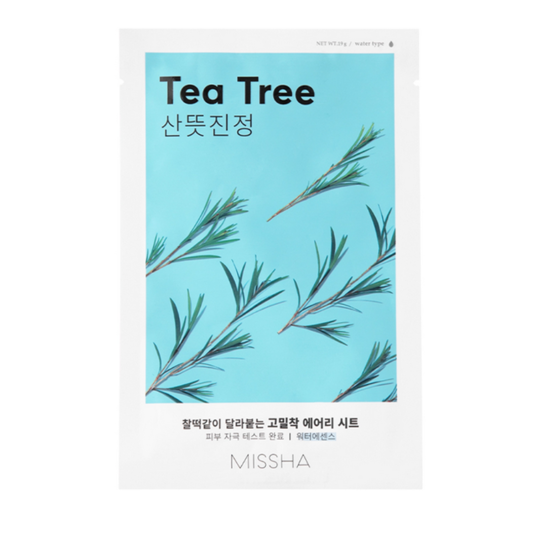 Missha maska tkaninowa z ekstraktem z drzewa herbacianego airy fit sheet maska tea tree