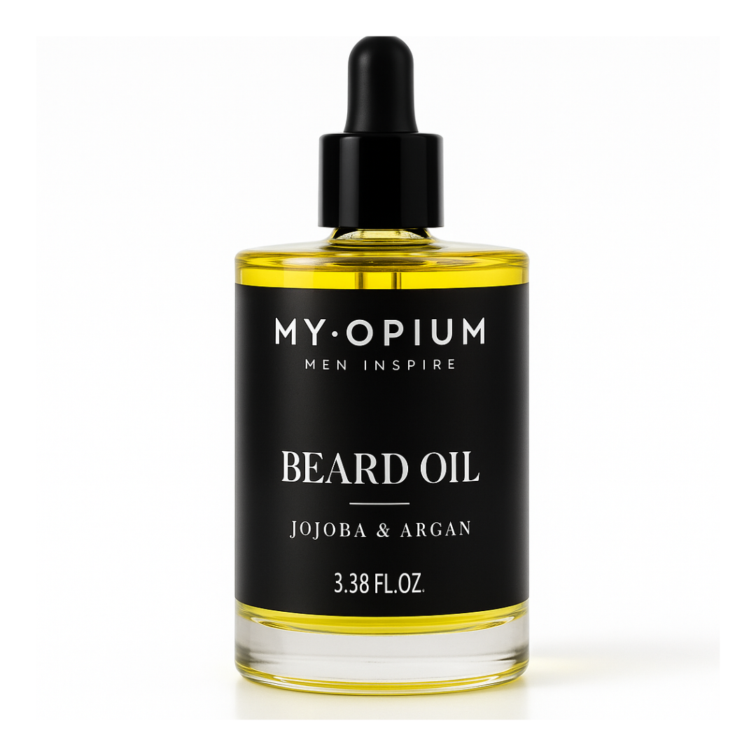 My Opium -Beard Oil - Nawilżający Olejek do Brody z Olejem Jojoba i Arganowym - 100ml