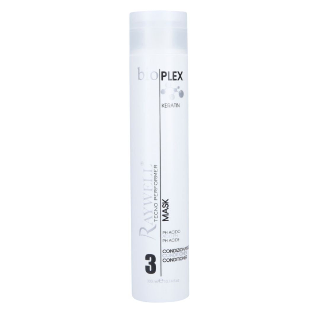 Raywell - Bio Plex - Maska Regenerująco-Odżywcza po Zabiegach Chemicznych z Keratyną i Olejem Słonecznikowym - 300ml