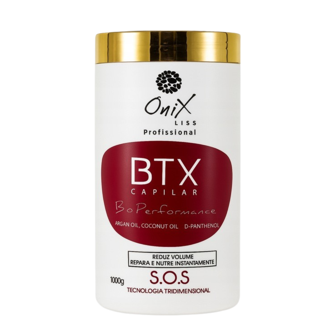 Onix - Bio Performance - BTX do Włosów Wygładzająco-Rekonstruujący z Olejkiem Ojon - 1000g