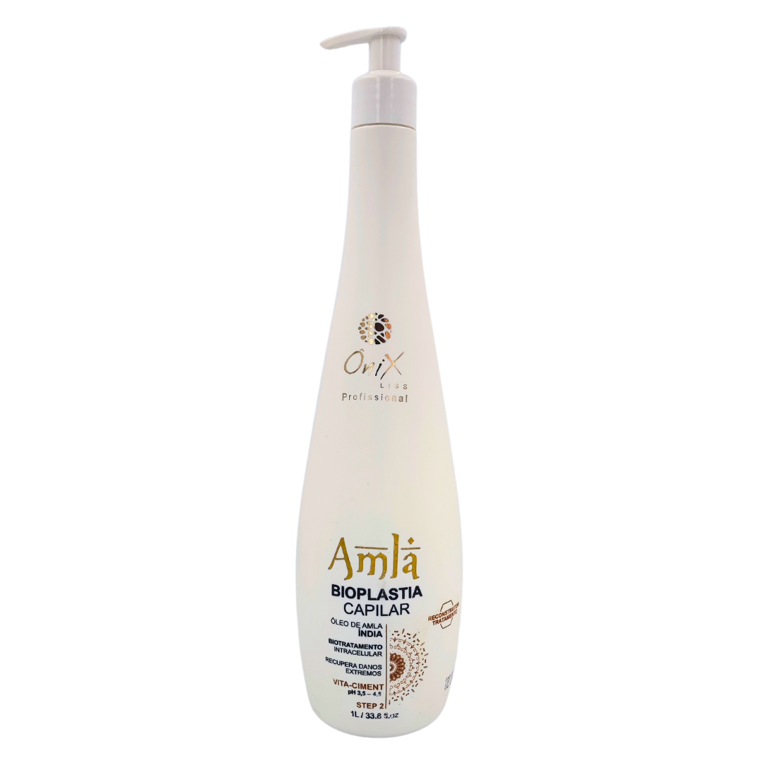 Onix - Amla Bioplastia Capilar - Step 2 Masa Wygładzająca Bioplastia Włosów z Olejem Amla - 1000ml