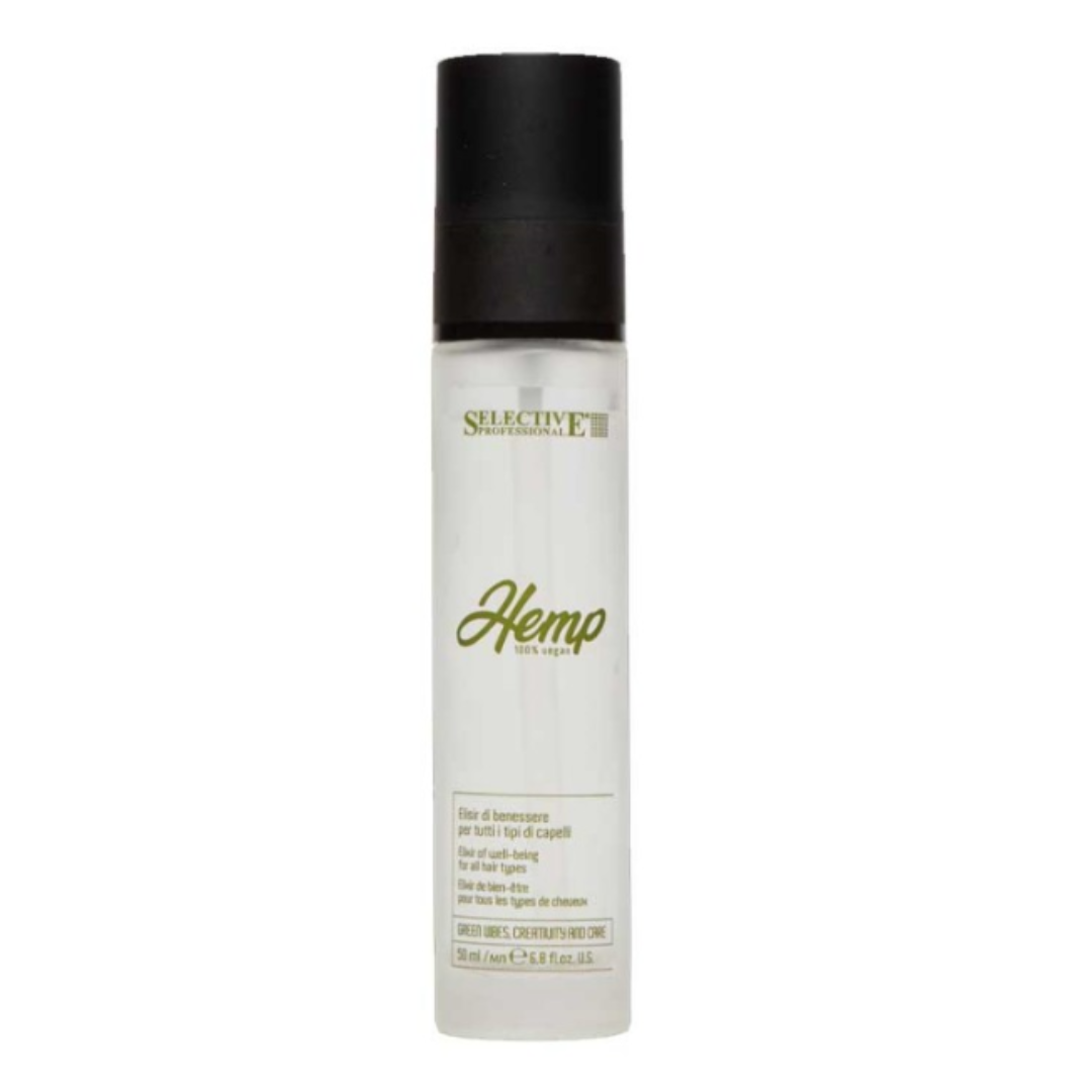 Selective - Hemp - Odżywczy Eliksir Wygładzający do Włosów z Olejem Konopnym - 50ml