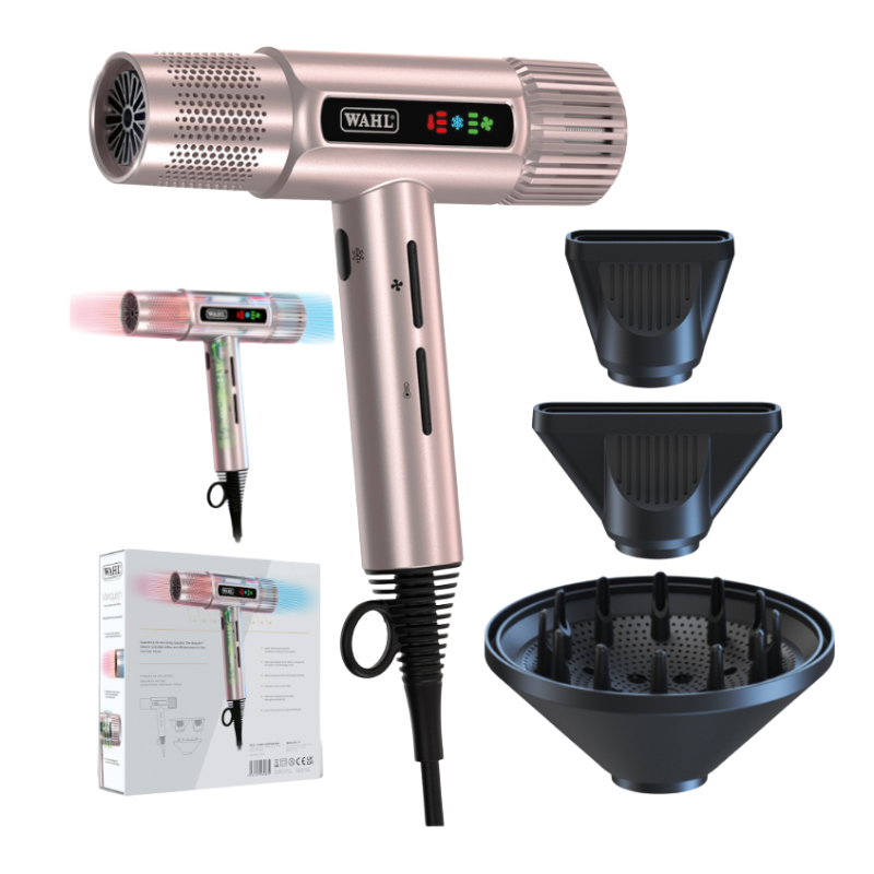 Wahl suszarka vanquish rose gold digital motor