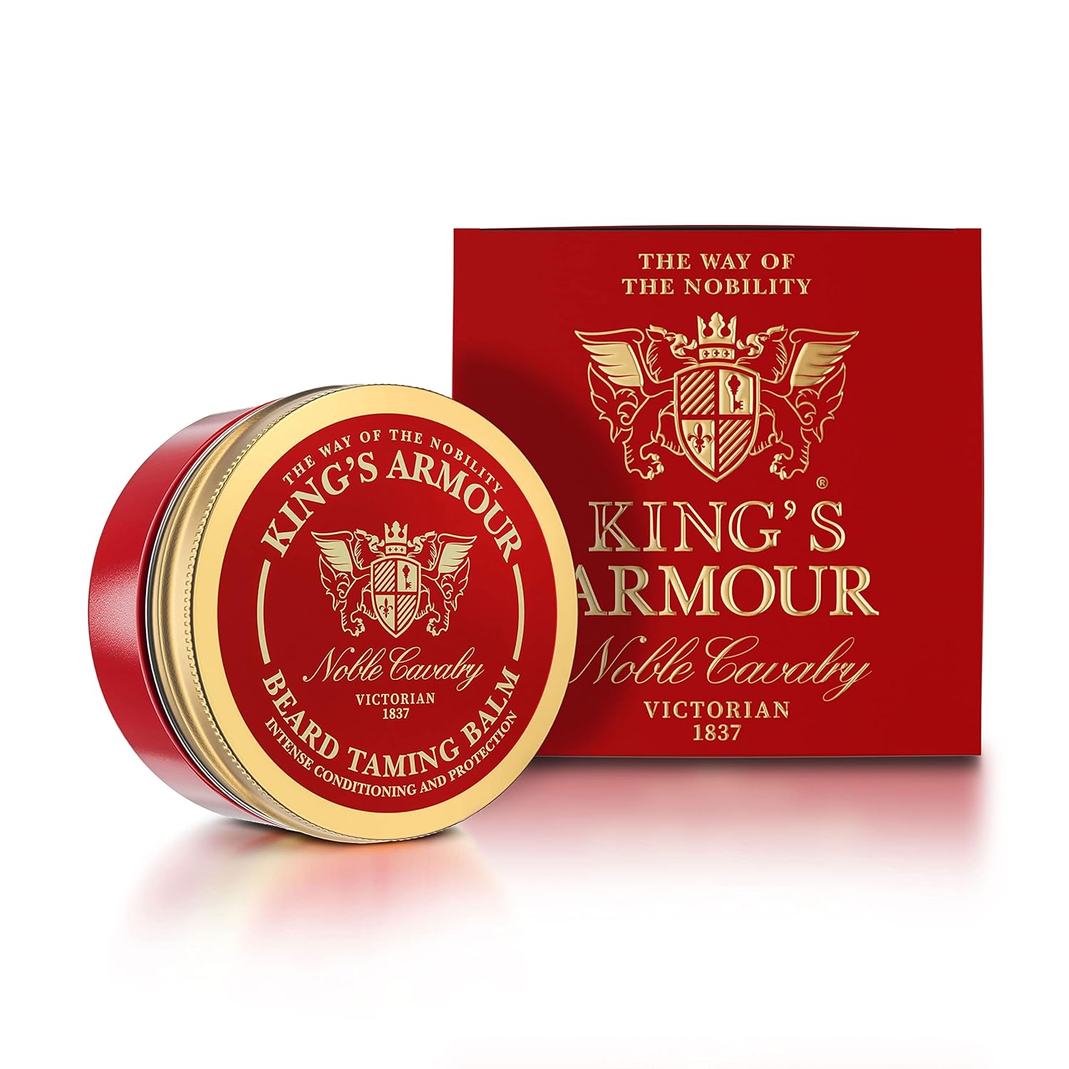 King's Armour - Beard Care - Modelująco-Odżywczy Balsam do Brody z Olejem Arganowym i Jojoba - 50ml