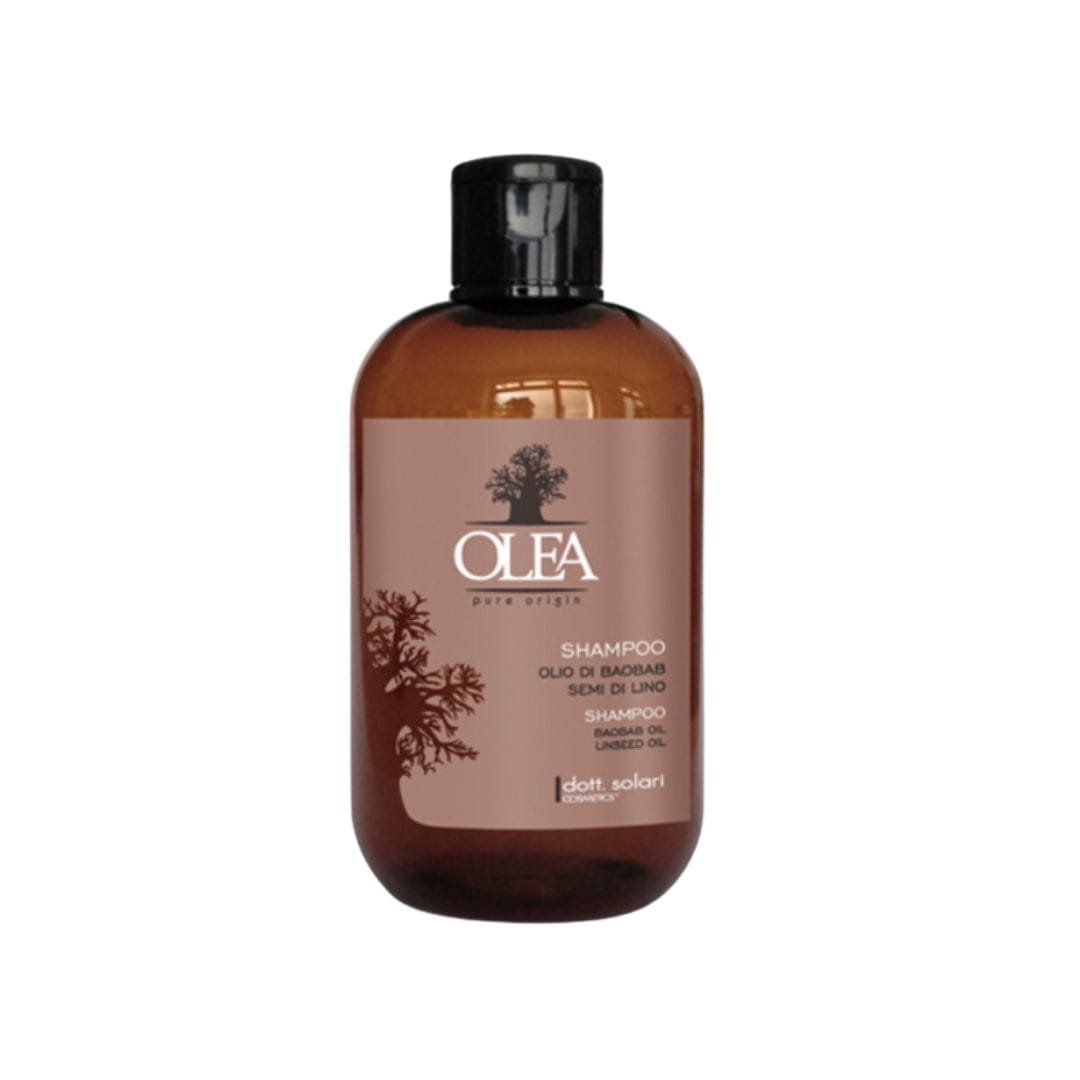 Dott. Solari - Olea - Szampon Nawilżająco-Regenerujący z Olejem z Baobabu i Olejem Lnianym - 250ml