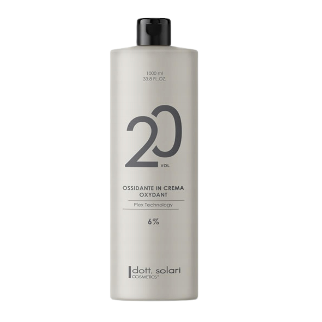 Dott. Solari - Olea - Oksydant Kremowy do Koloryzacji 20 vol 6% z Technologią Plex - 1000ml