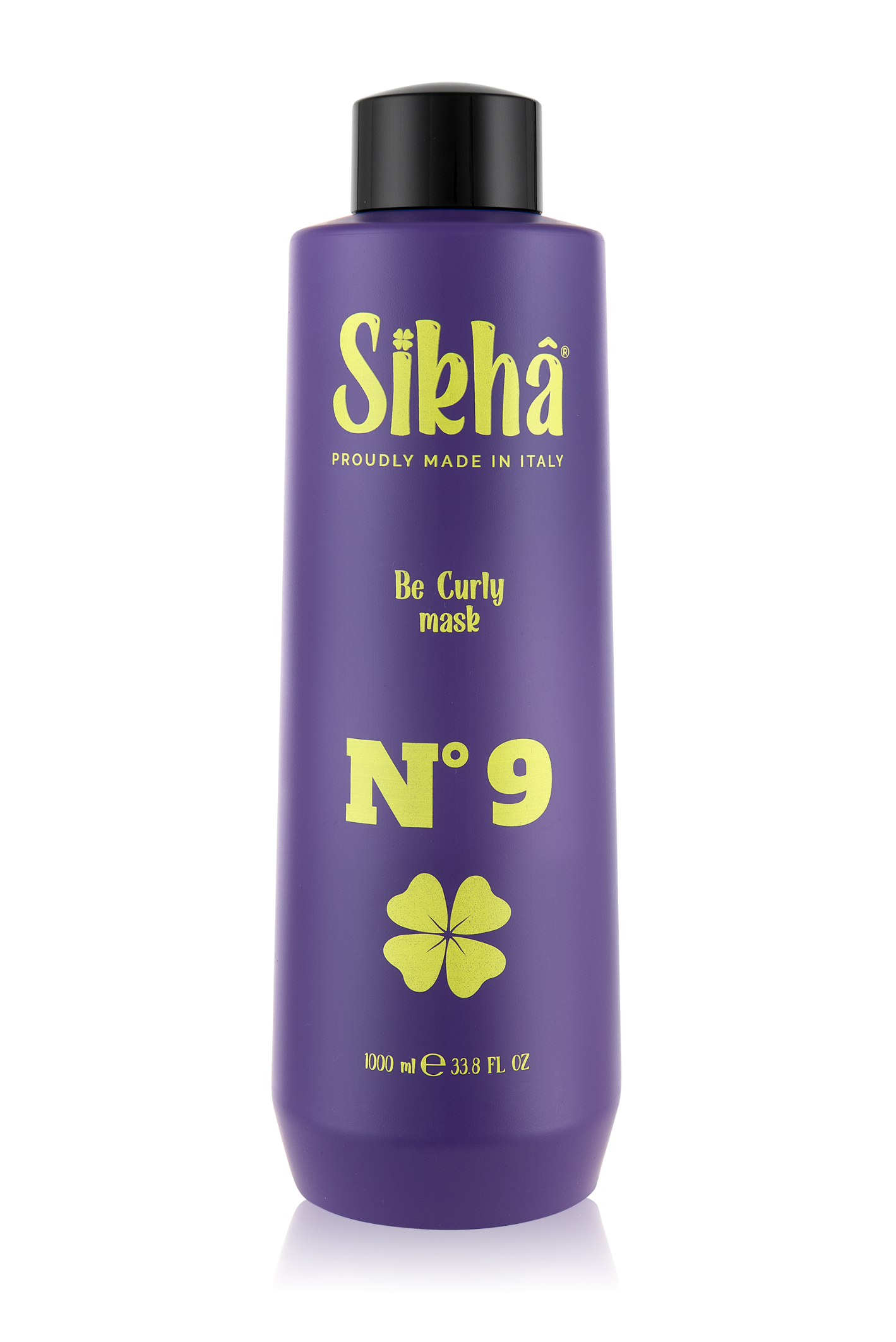 Sikha - Be Curly - Maska do Włosów Kręconych i Falowanych z Olejem z Otrębów Ryżowych - 1000ml